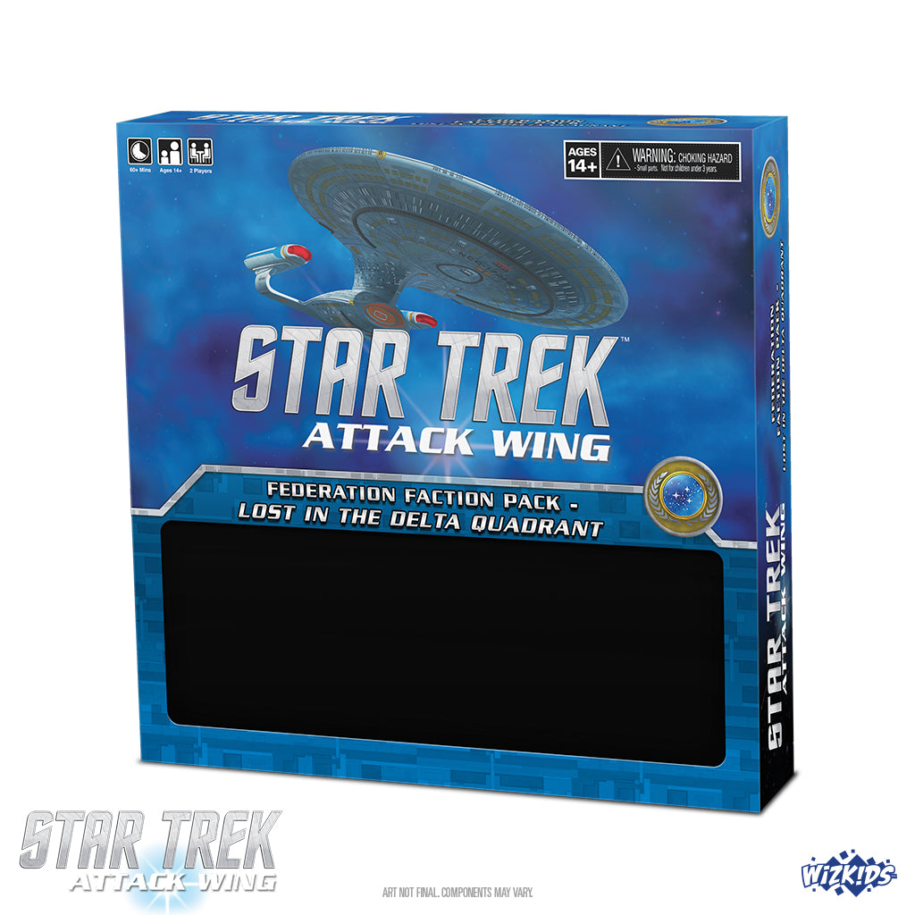 Star Trek Attack Wing: Federation Faction Pack - Lost in the Delta Quadrant WizKids/NECA