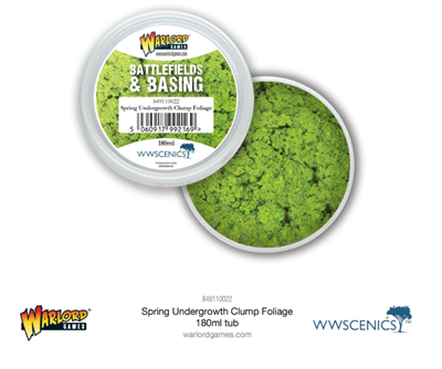 Battlefields & Basing: Spring Undergrowth Clump Foliage (180ml) Warlord Games