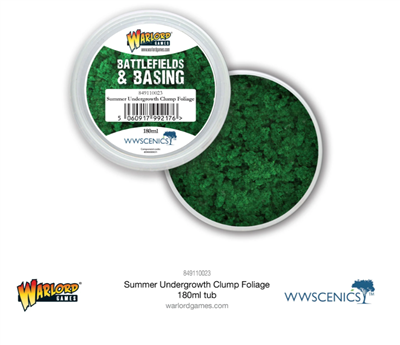 Battlefields & Basing: Sommar Undervegetation Klump Foliage (180ml) Warlord Games