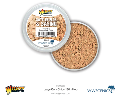 Battlefields & Basing: Stora Korkchips (180ml) Warlord Games