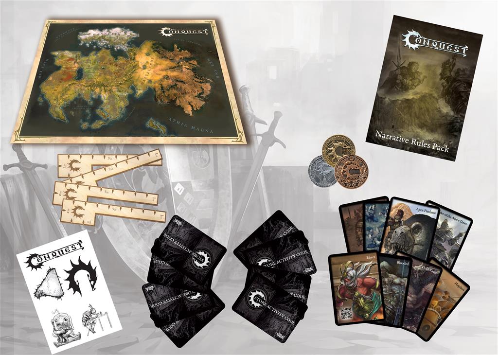 Conquest Organiserad Spel Säsong 3 - Casual / Narrativ Spel Kit - EN Para Bellum Games