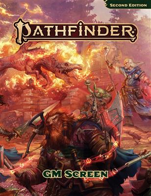 Pathfinder RPG: Pathfinder Core GM Screen (P2) - EN Paizo Publishing