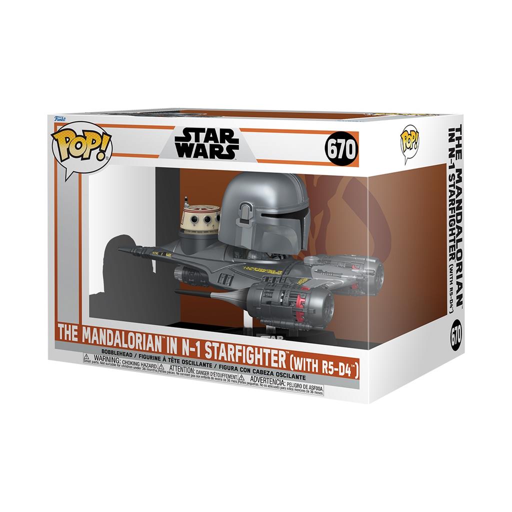 Funko POP Rides: MND S9 - The Mandalorian & N-1 Starfighter Funko