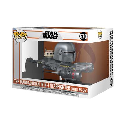 Funko POP Rides: MND S9 - The Mandalorian & N-1 Starfighter Funko