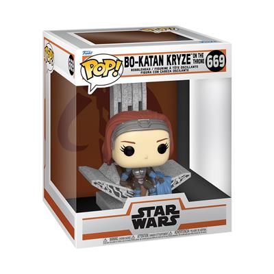Funko POP Deluxe: MND S9 - Bo Katan med Tron Funko