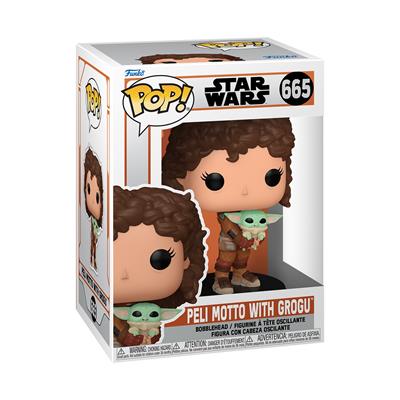 Funko POP Vinyl: MND S9 - PeliMotto med Grogu Funko
