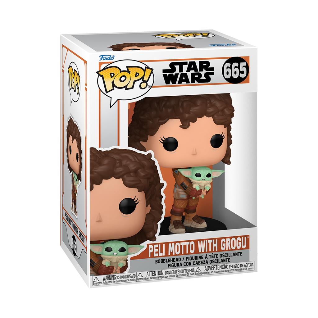 Funko POP Vinyl: MND S9 - PeliMotto med Grogu Funko