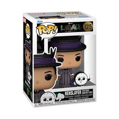 Funko POP POP&Buddy: Loki Säsong 2 - Renslayer med Miss Minutes Funko