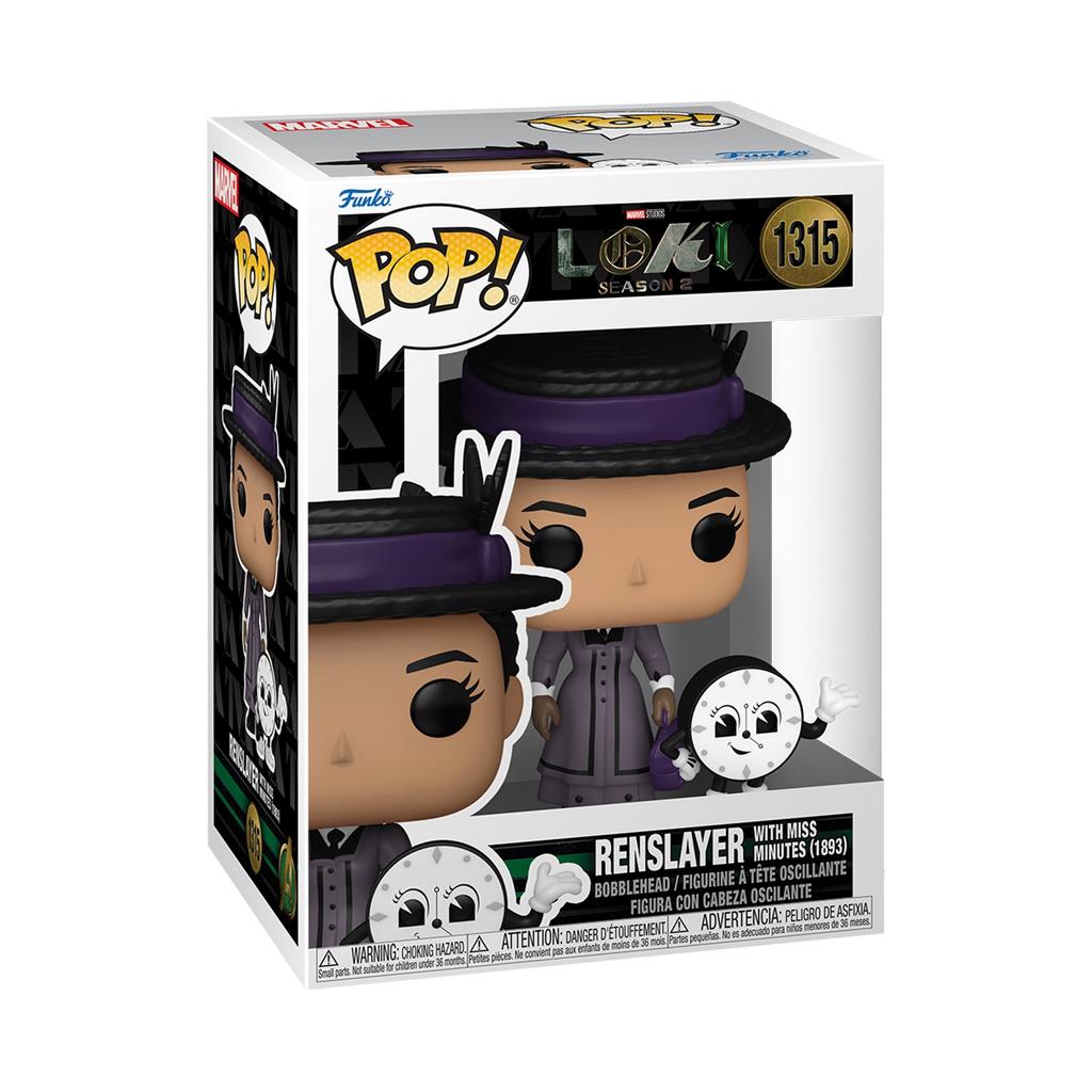 Funko POP POP&Buddy: Loki Säsong 2 - Renslayer med Miss Minutes Funko
