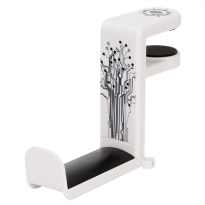 ENHANCE Clip-On Headphone Mount White Enhance Gaming
