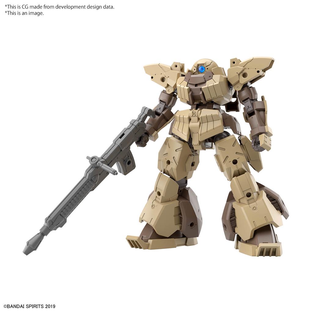 30MM 1/144 bEXM-28 REVERNOVA [BRUN] - Detaljerad Modell Bandai