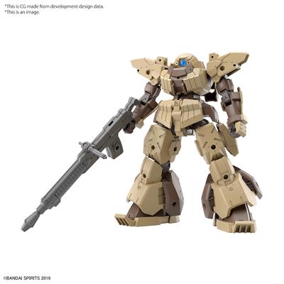 30MM 1/144 bEXM-28 REVERNOVA [BRUN] - Detaljerad Modell Bandai