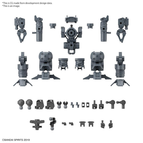 30MM 1/144 Alternativa Delar Set 16 (Arm- och Benenhet 1) Bandai