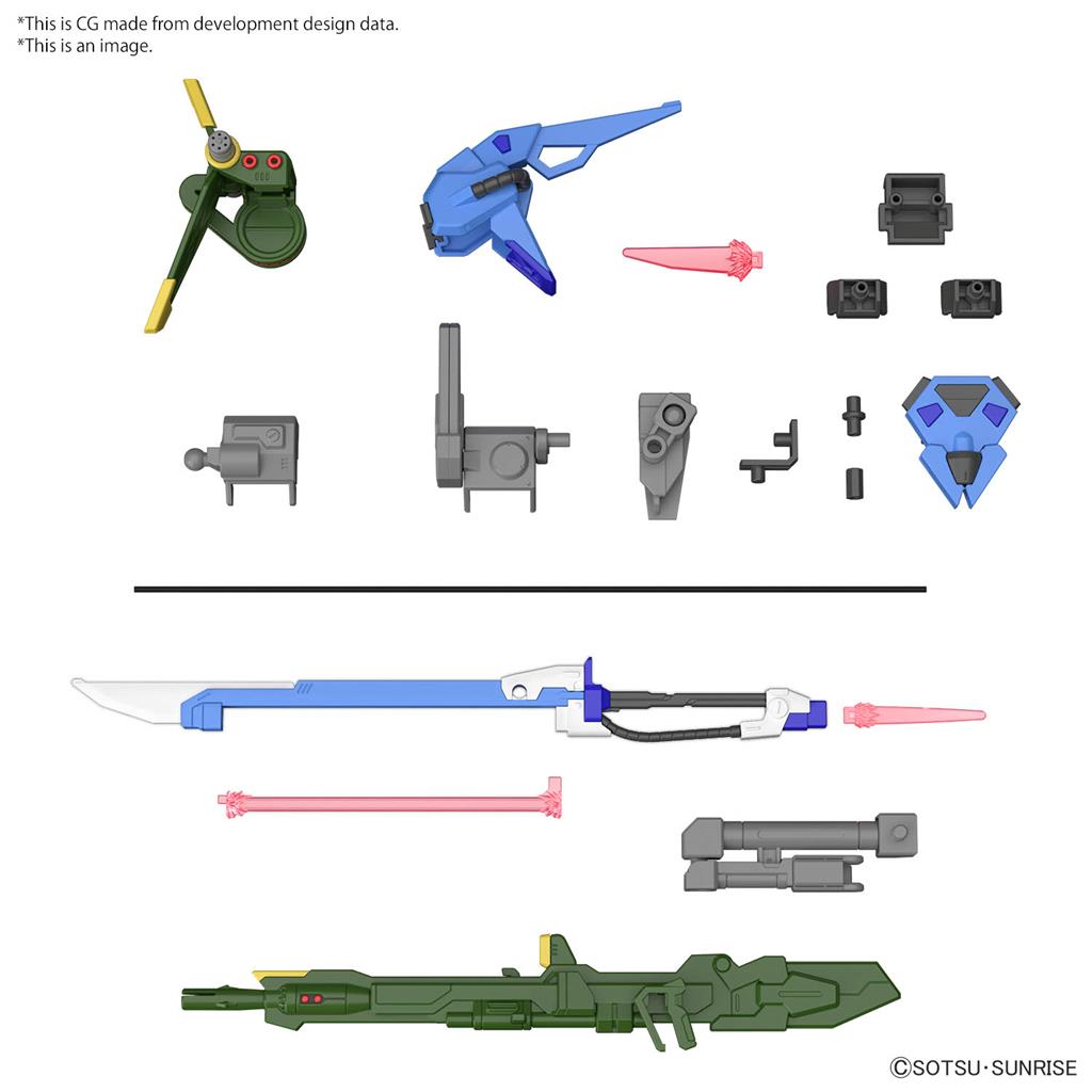 OPTION PARTS SET GUNPLA 02 (LAUNCHER STRIKER & SWORD STRIKER) Bandai