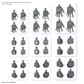 OPTION PARTS SET GUNPLA 03 (BUILD HANDS EDGE) Bandai