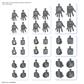 OPTION PARTS SET GUNPLA 04 (BUILD HANDS ROUND) Bandai