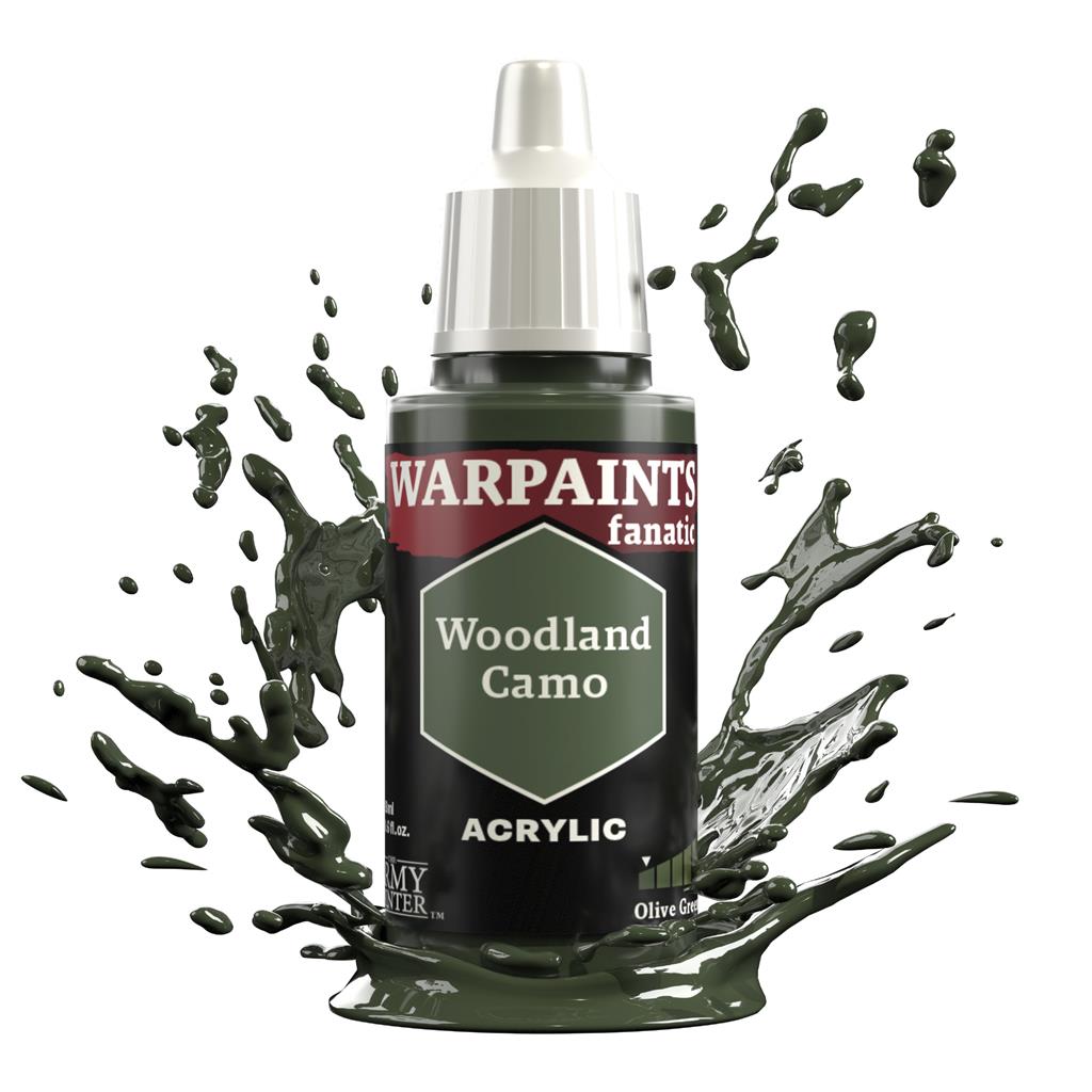 Army Painter - Warpaints Fanatic: Woodland Camo The Army Painter