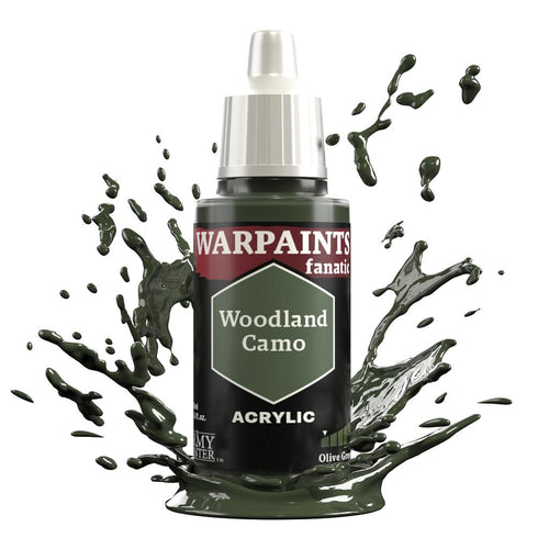 Army Painter - Warpaints Fanatic: Woodland Camo The Army Painter
