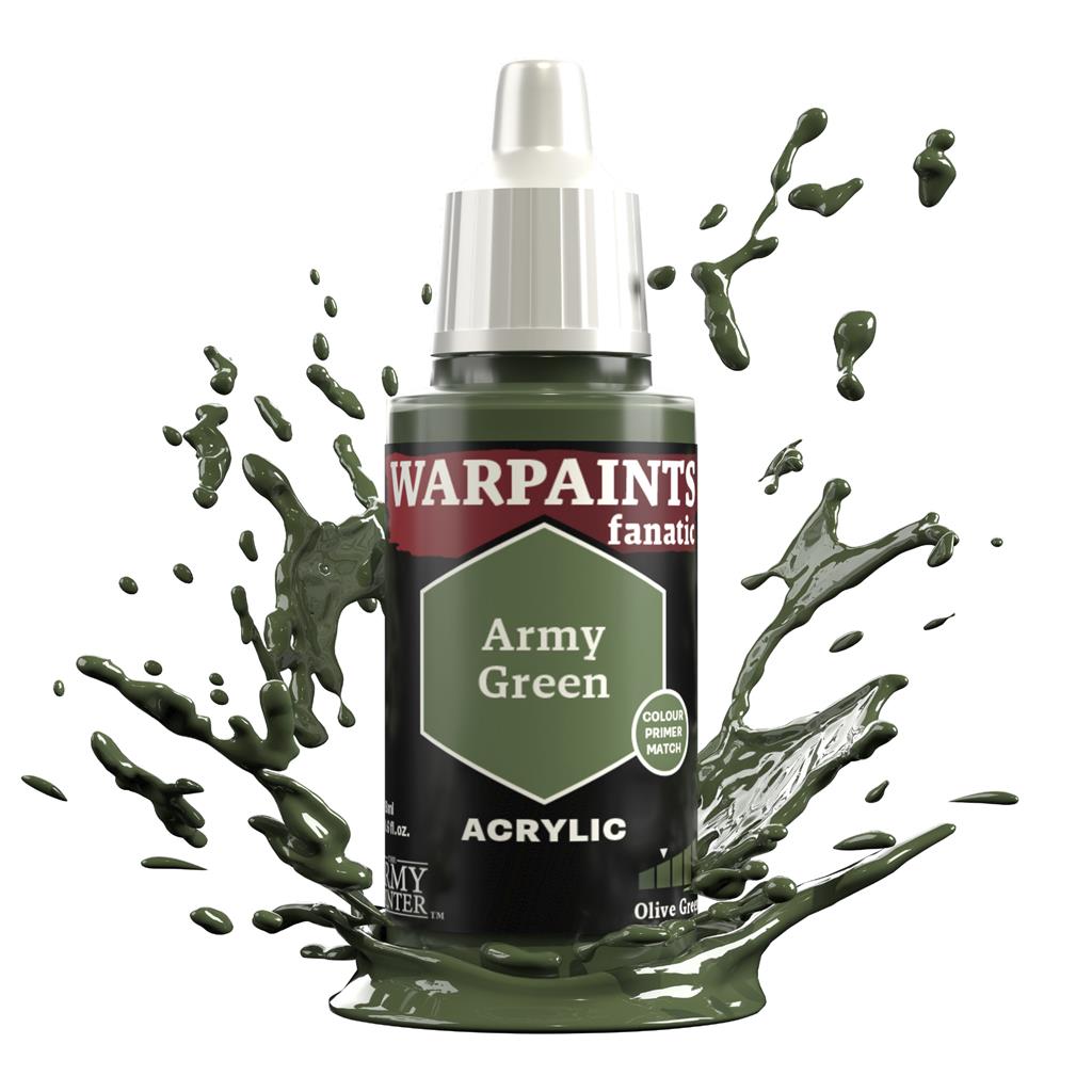 The Army Painter - Warpaints Fanatic: Army Green The Army Painter