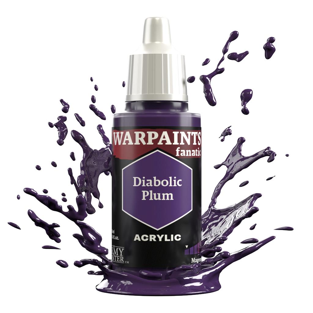 Army Painter - Warpaints Fanatic: Diabolic Plum The Army Painter