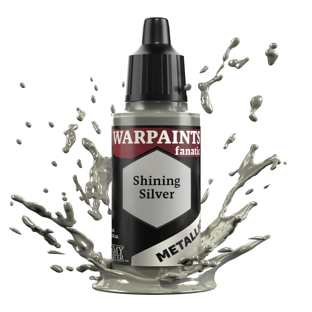 The Army Painter - Warpaints Fanatic Metallic: Shining Silver The Army Painter