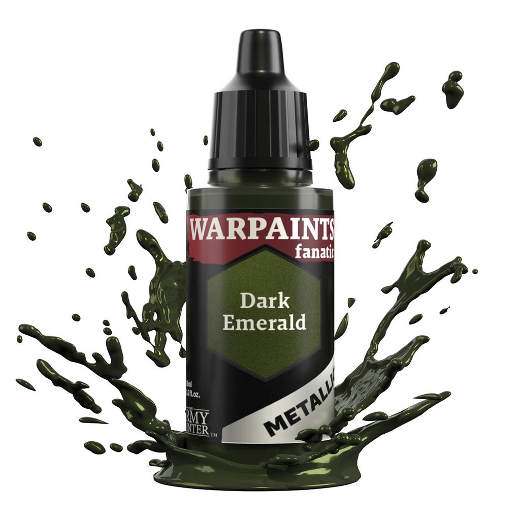 Army Painter - Warpaints Fanatic Metallic: Dark Emerald The Army Painter