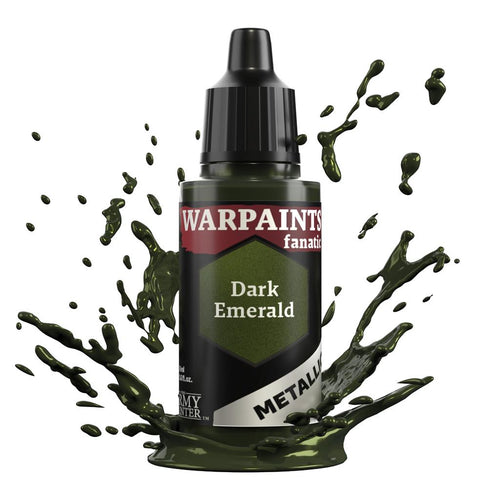 Army Painter - Warpaints Fanatic Metallic: Dark Emerald The Army Painter