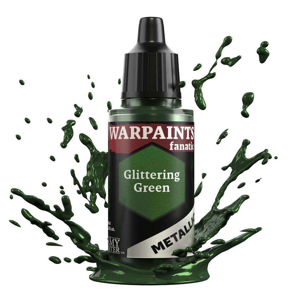 The Army Painter - Warpaints Fanatic Metallic: Glittering Green The Army Painter