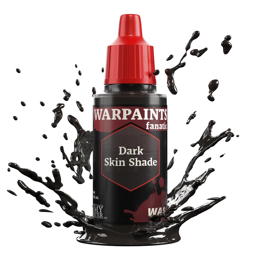 Army Painter - Warpaints Fanatic Wash: Dark Skin Shade The Army Painter