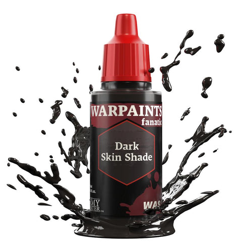 Army Painter - Warpaints Fanatic Wash: Dark Skin Shade The Army Painter