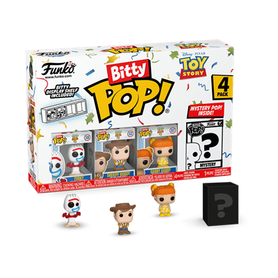 Funko Bitty POP Toy Story - Forky 4PK (3+1 Mystery Chase) Funko