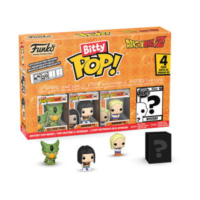 Funko Bitty POP DBZ - Cell (Första Formen) 4PK (3+1 Mystery Chase) Funko