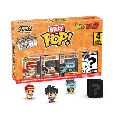 Funko Bitty POP DBZ - Gohan 4PK (3+1 Mystery Chase) Funko