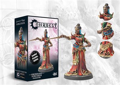 Conquest - Sorcerer Kings: Sorcerer Limited Edition Preview Sculpt Para Bellum Games