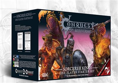 Conquest - Sorcerer Kings: 5-årsjubileums Supercharged Starter Set Para Bellum Games