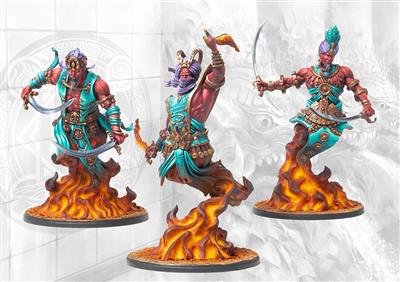 Conquest - Sorcerer Kings: Efreet Sword Dancers Para Bellum Games