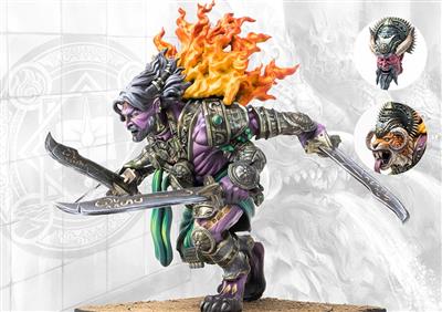 Conquest - Sorcerer Kings: Rakshasa Bakasura (med svärd) Para Bellum Games