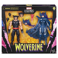 Marvel Legends Series Wolverine och Psylocke Figurer Hasbro