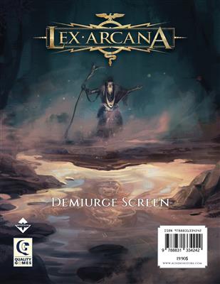 Acheron Games - Lex Arcana - Demiurge Screen - EN Acheron Games