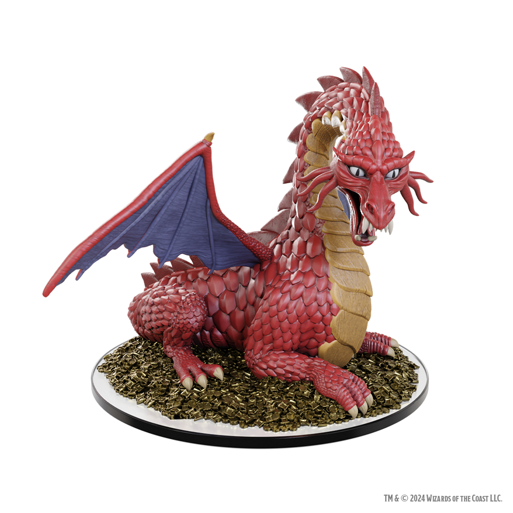 D&D Icons of the Realms: 50th Anniversary - Classic Red Dragon Miniature WizKids/NECA