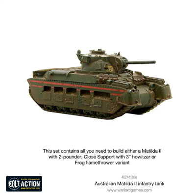 Bolt Action - Australiens Matilda II Infanteri Tank Warlord Games