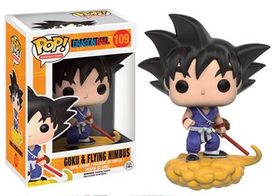 Funko POP Animation Dragonball Z serie 2 - Goku & Flying Nimbus 10 cm Funko