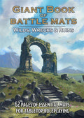 The Giant Book of Battle Mats: Wilds, Wrecks & Ruins - EN Loke BattleMats