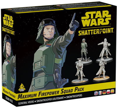 Star Wars: Shatterpoint - Maximum Firepower Squad Pack Atomic Mass Games