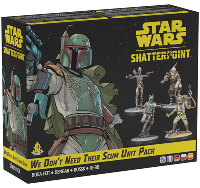 Star Wars: Shatterpoint - We Don’t Need Their Scum Unit Pack Atomic Mass Games