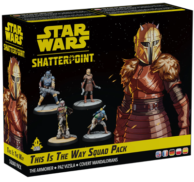 Star Wars: Shatterpoint - This Is The Way Squad Pack Atomic Mass Games