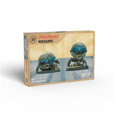 Fallout: Wasteland Warfare - Nukalurks Miniatures Set Modiphius Entertainment