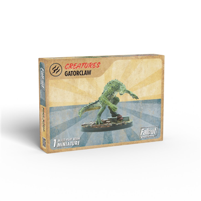 Fallout: Wasteland Warfare - Gatorclaw Miniatures Set Modiphius Entertainment