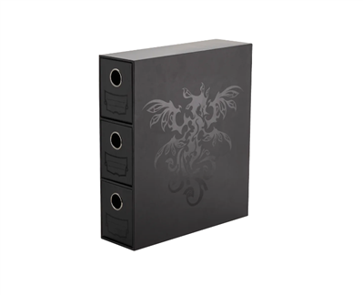 Dragon Shield Fortress Card Drawers - Black Arcane Tinmen