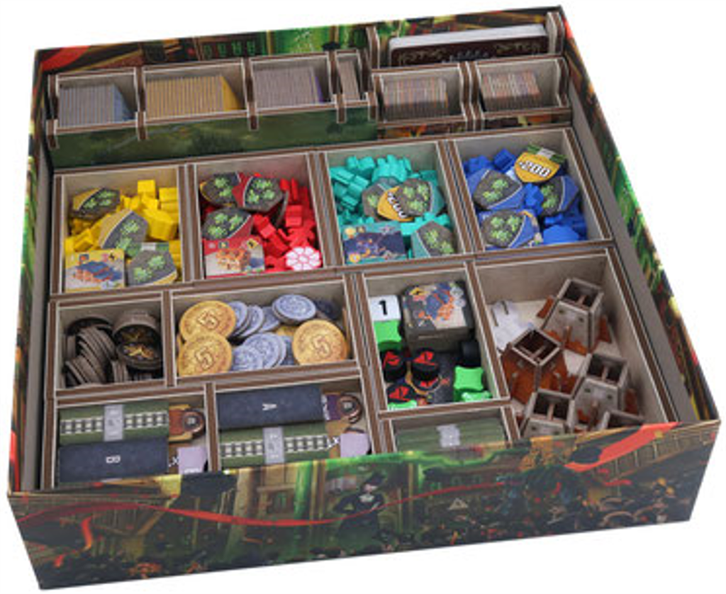 Nucleum Insert för effektiv lagring och spel Folded Space